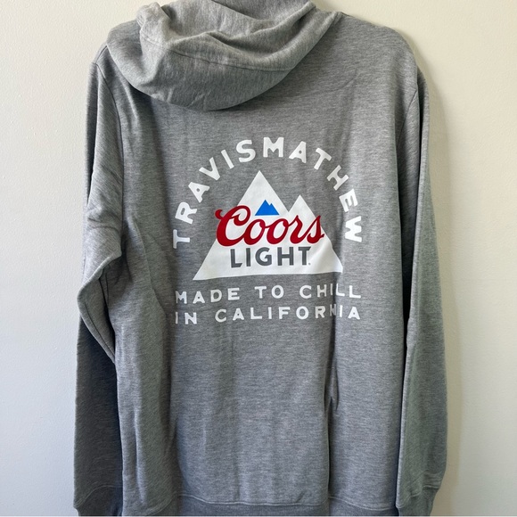 Travis Mathew Shirts Travis Mathew X Coors Light Hoodie Poshmark